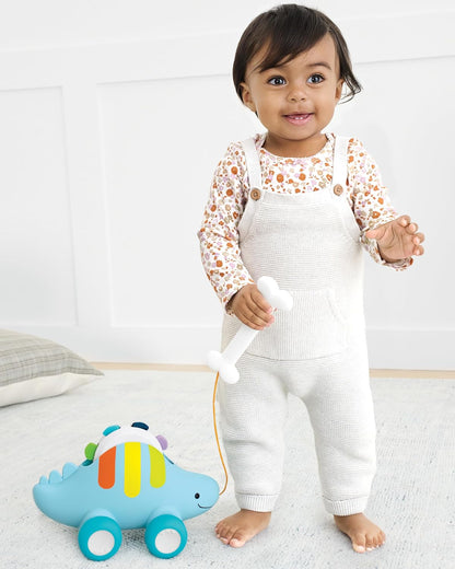 Skip Hop Explore & More 3 In 1 Baby Musical Pull Toy Dinosaur Multi Color