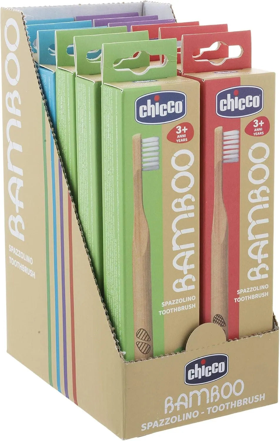 Chicco Bamboo Toothbrush (3Y+)