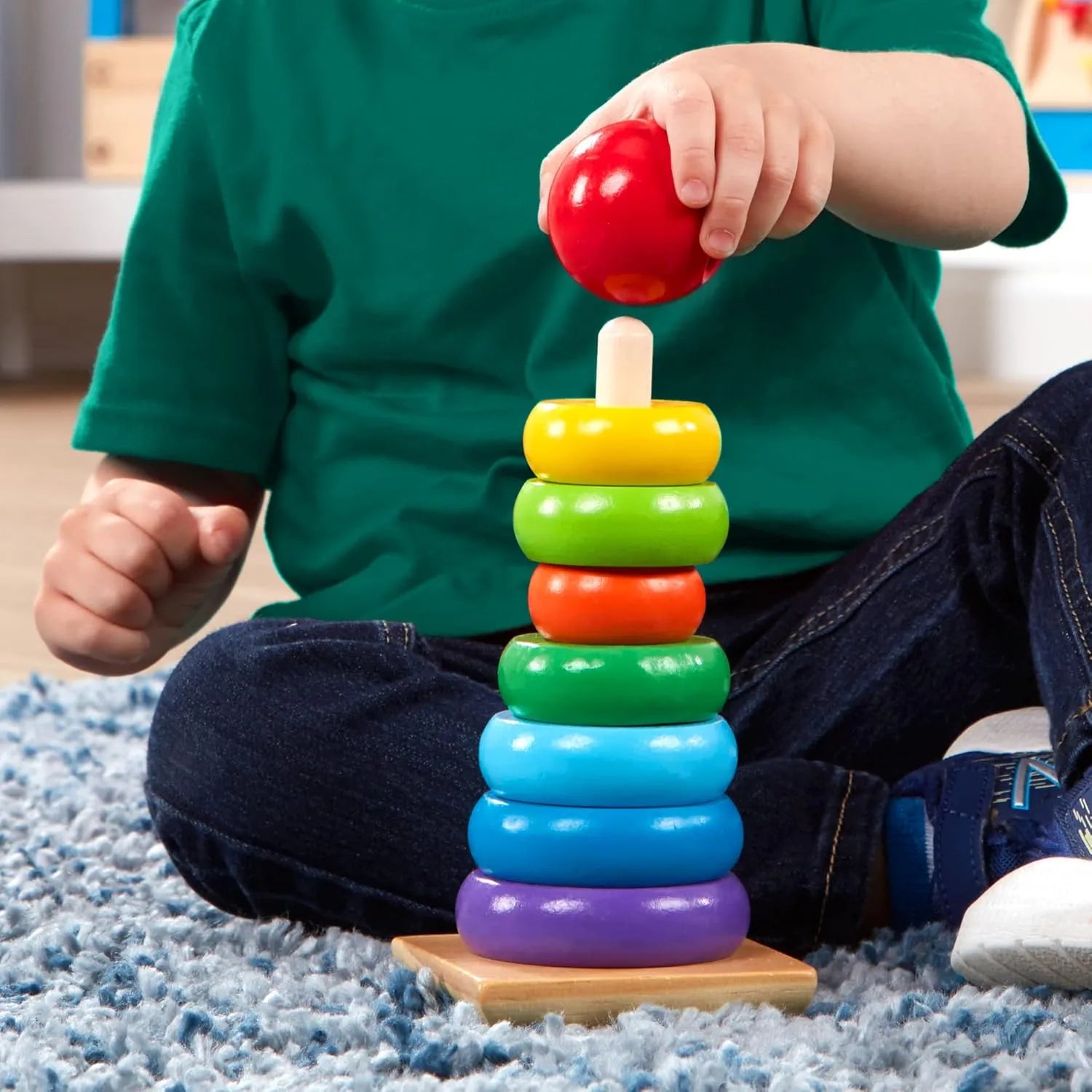 Melissa & Doug Rainbow Stacker (18 Months+)