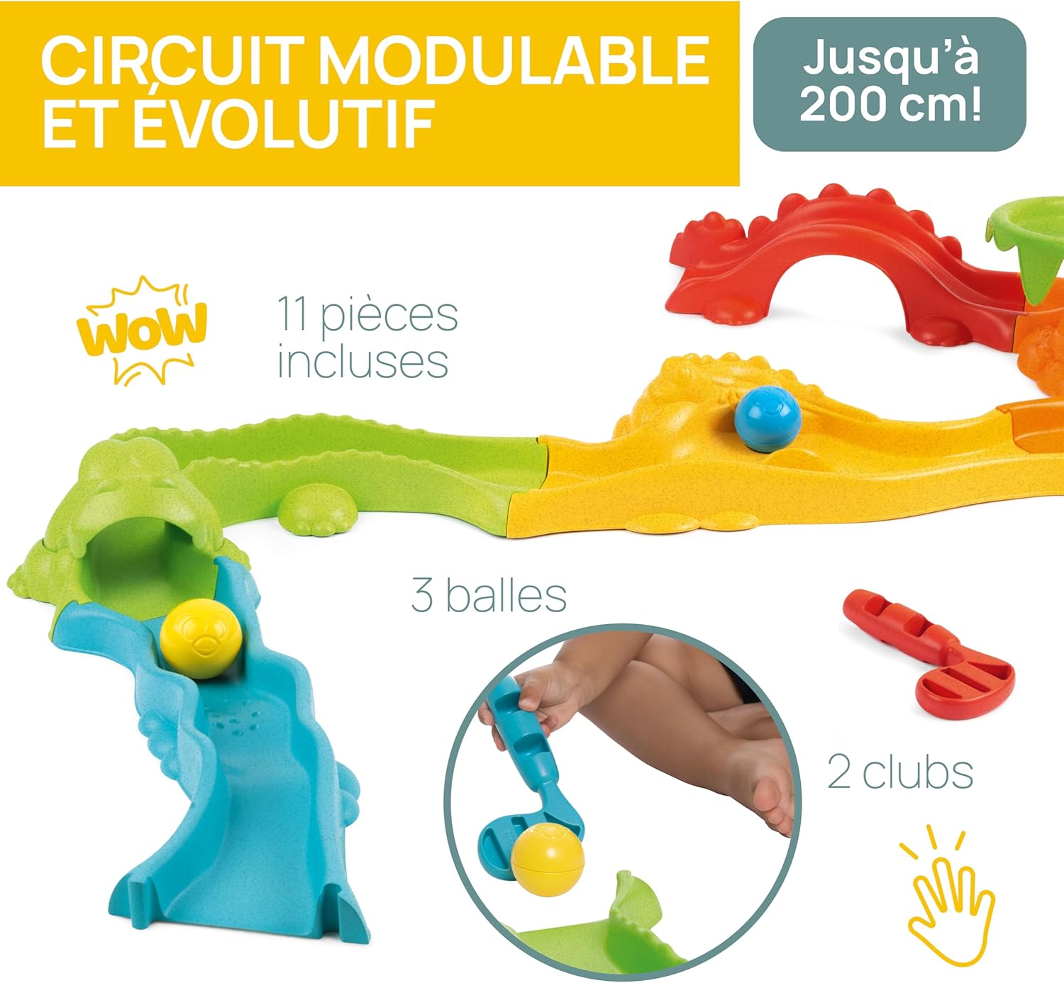 Chicco 3 In 1 Safari Golf & Marble Track