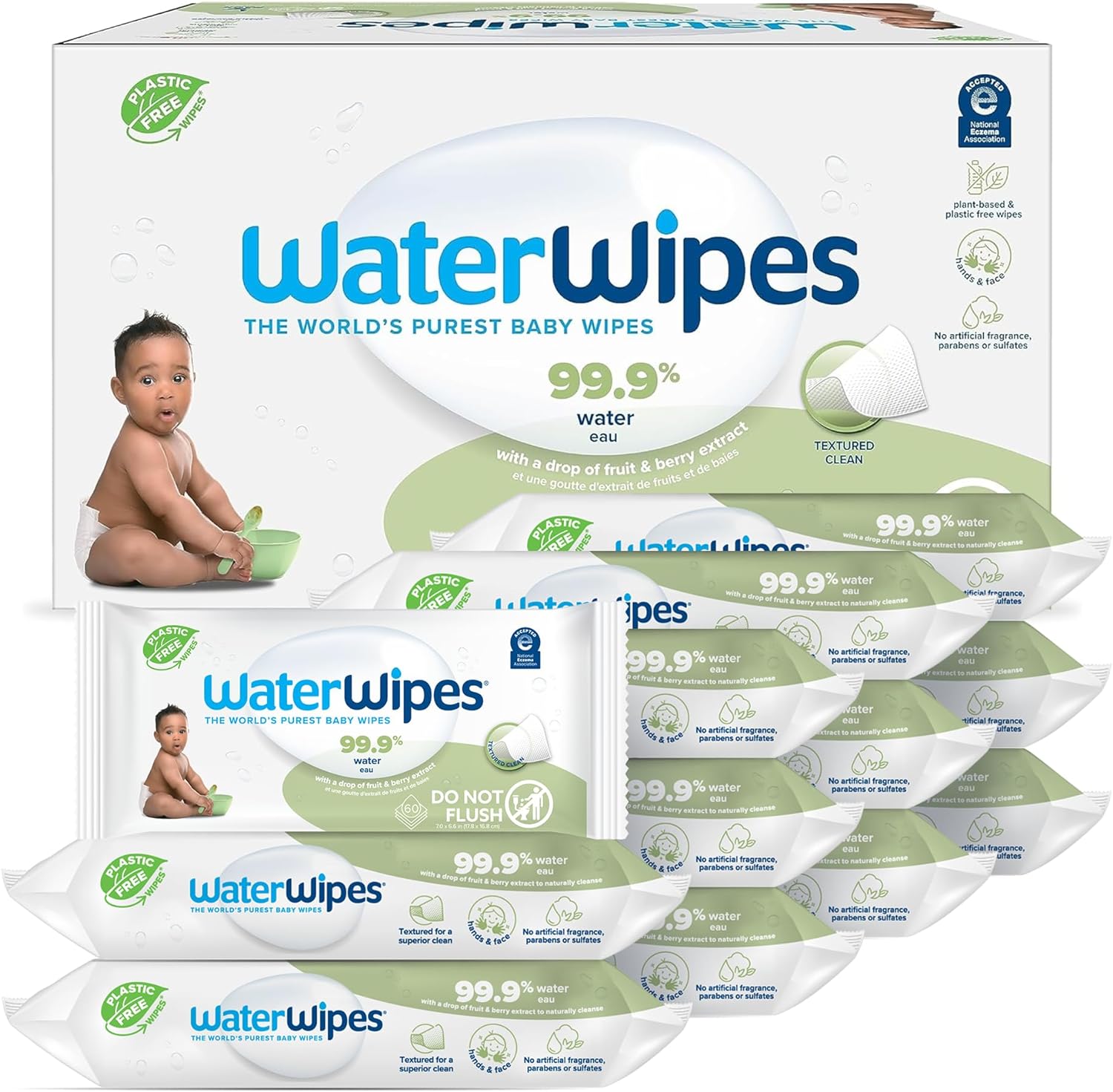 WaterWipes for Newborn Wet Wipes Qatar Moms
