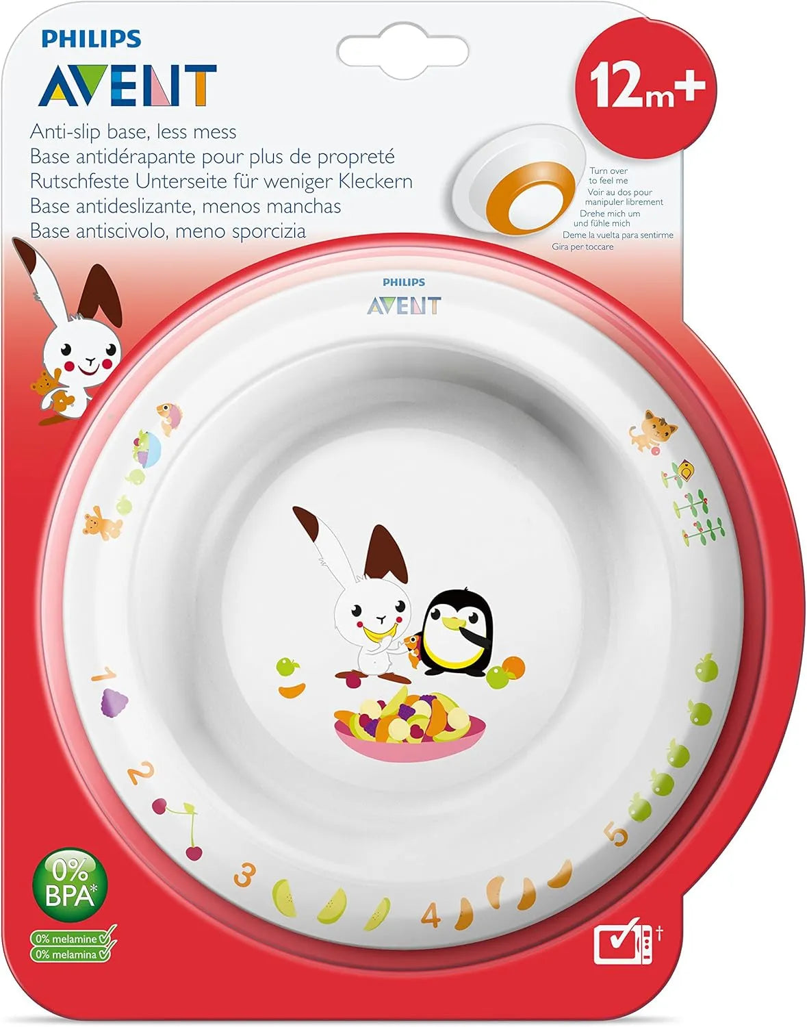 Philips Avent Toddler Bowl (Big, 12 Months)