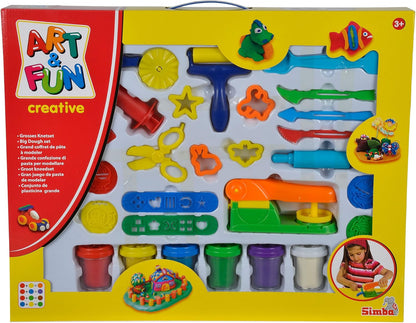 Art & Fun - Large Kneading Set - 27 Pieces