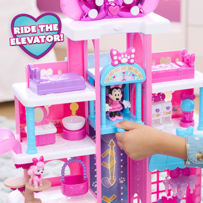Disney Junior Minnie Mouse - Pet Hotel Playset - 23-Piece Set