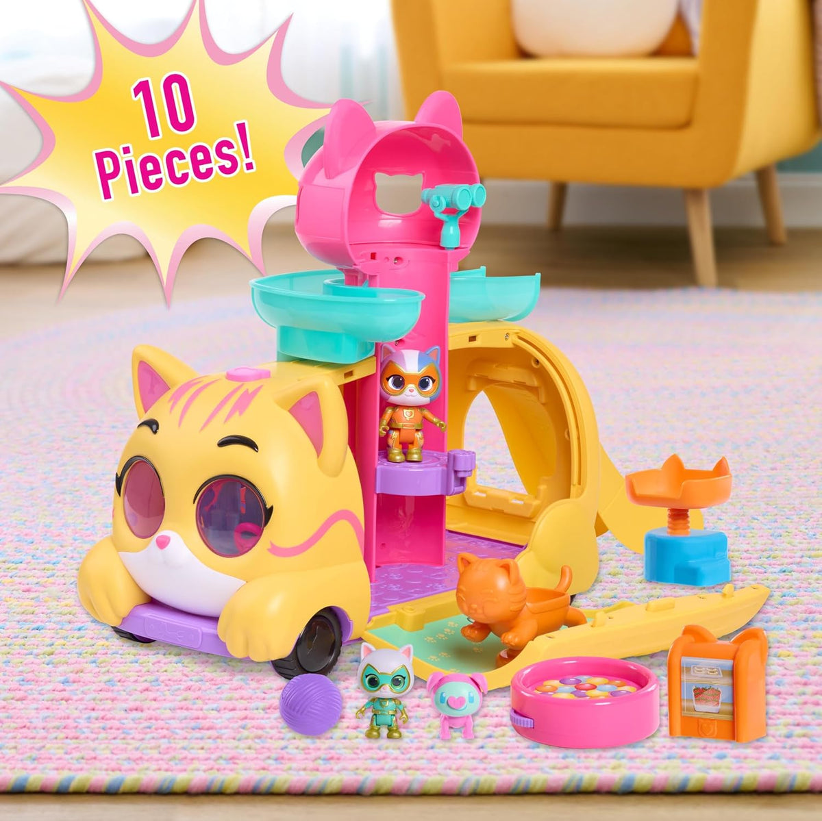SuperKitties Purr 'N' Go Playset