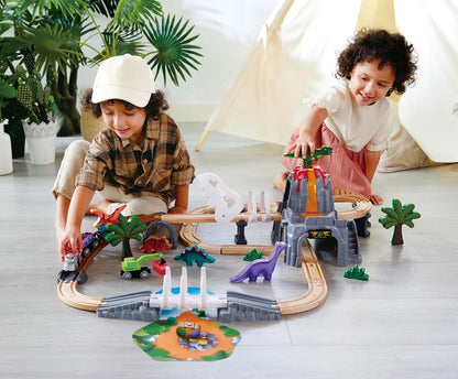 Hape  Dino Railway Adventure Set