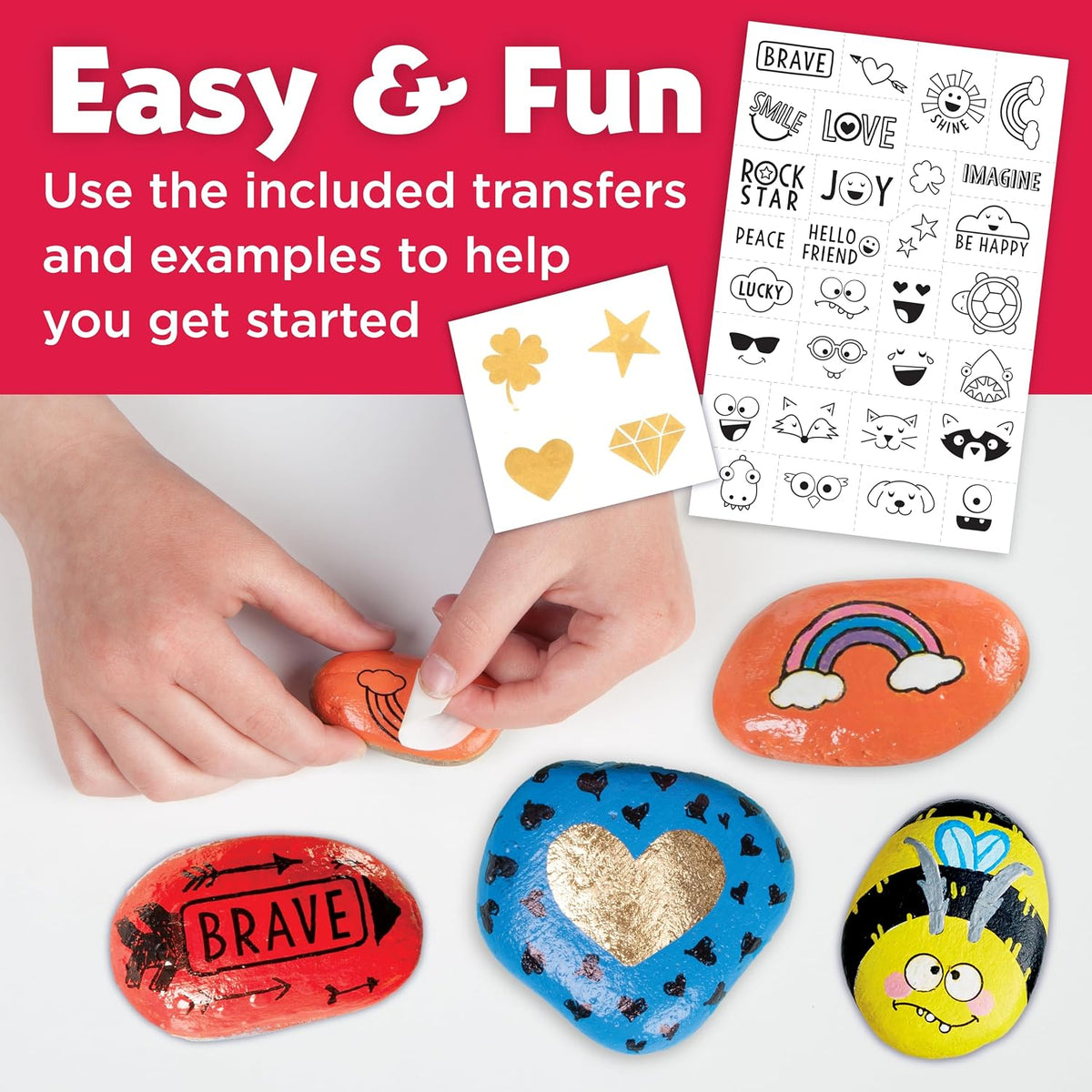 Creativity for Kids Hide & Seek Rock Painting Kit