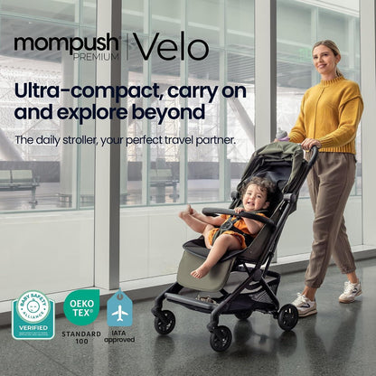 Mompush Velo Compact Travel Stroller