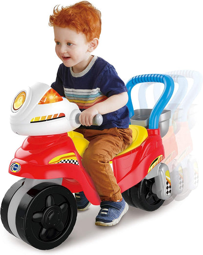 VTech 3 In 1 Ride \With Me Motorbike