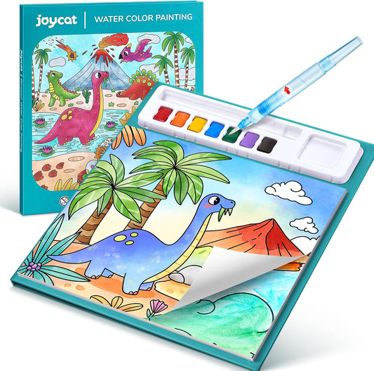JoyCat Paint with Water Coloring Book for Toddlers – Dinosaurs