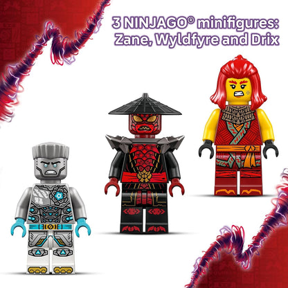 LEGO NINJAGO Zane’s Battle Suit Mech – 92 Pcs