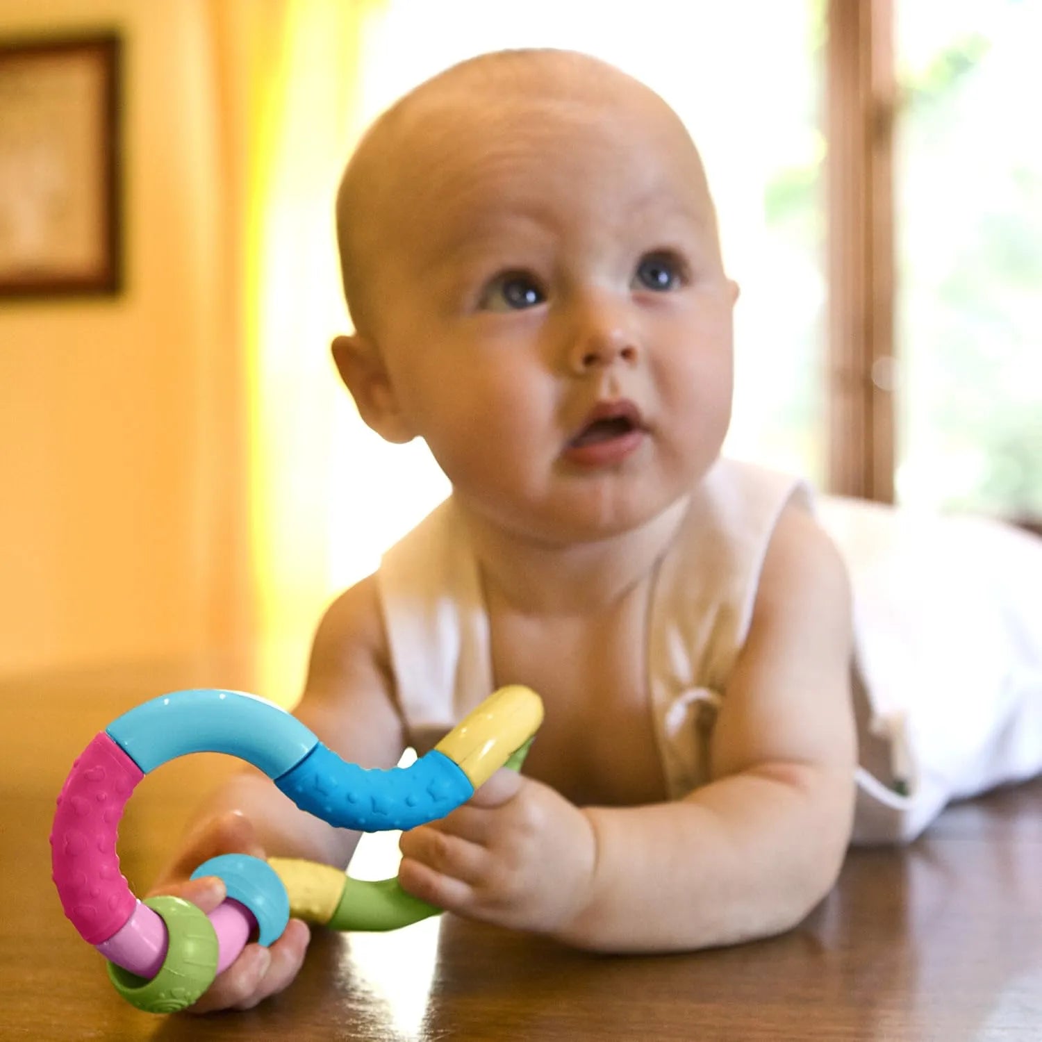 Green Sprouts Infinity Rattle Multicolor (3 Months +)