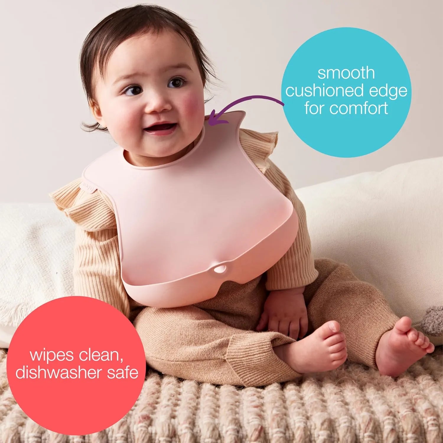 B.Box Toddler Silicone Bib