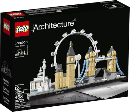 LEGO Architecture Skyline Model Building Set Model Kit– 468 Pcs