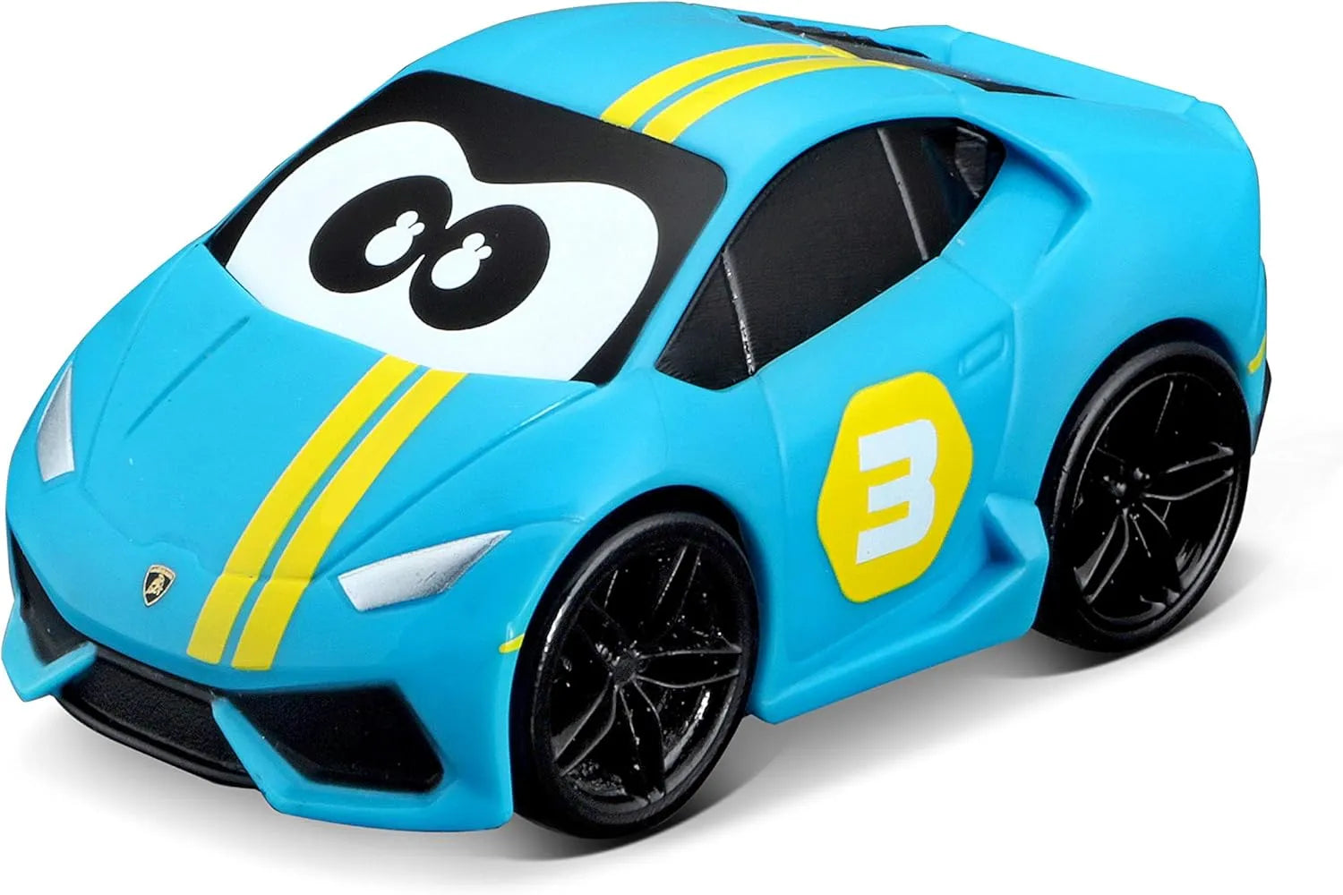 Bburago Junior Push & Race Lamborghini Huracan Coupe -  Pack of 3