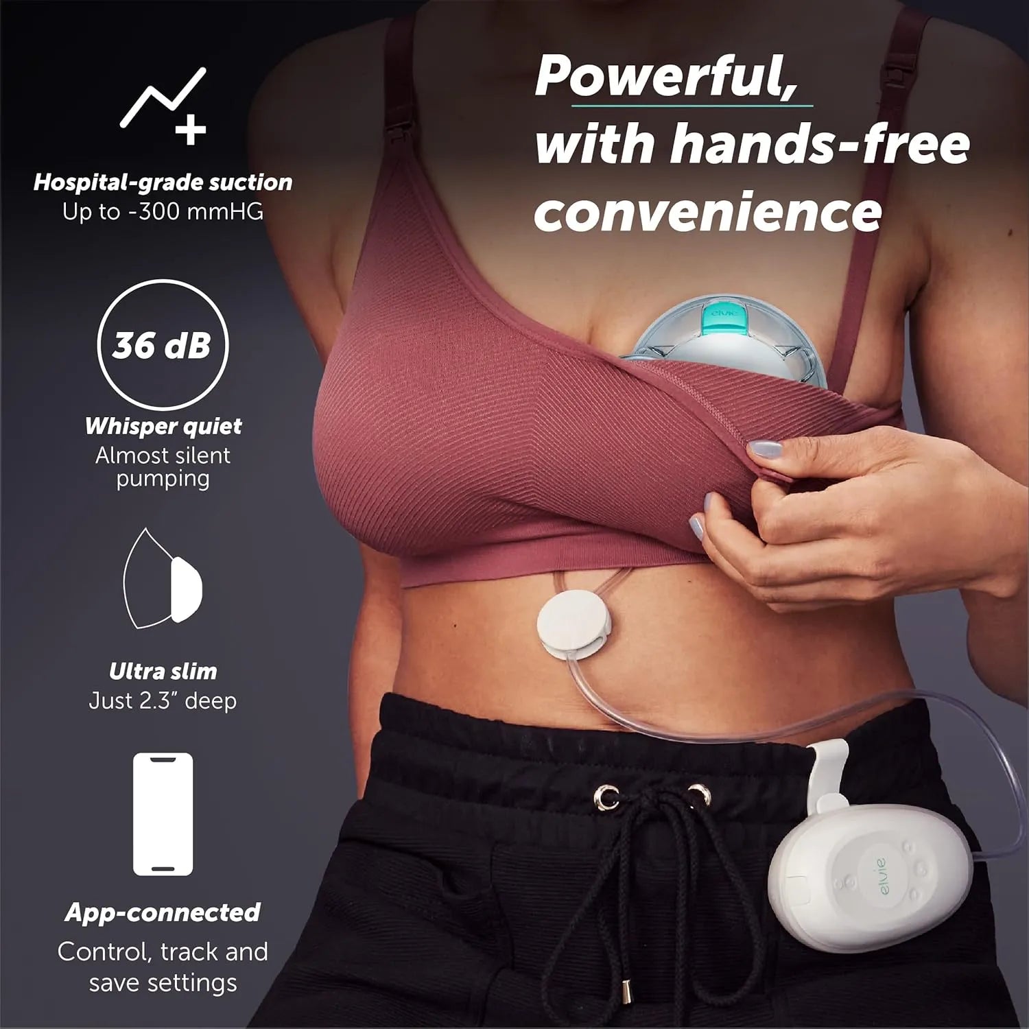Elvie Stride 2 Double Electric Breast Pump