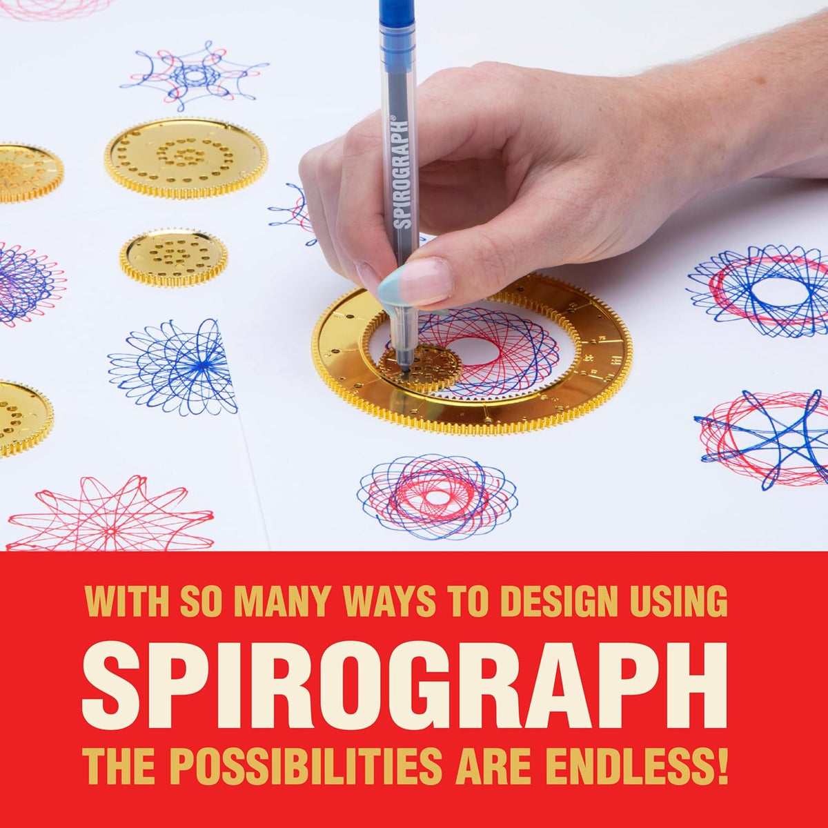 Spirograph Die-Cast Collectors Set Anniversary Edition