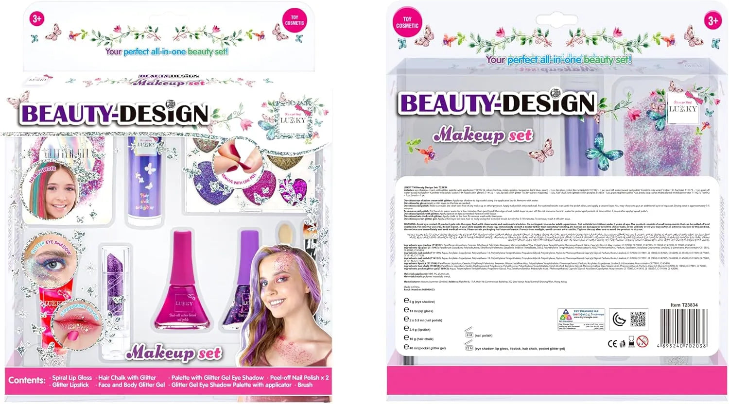 Lukky Beauty Design Set (9 Pcs)