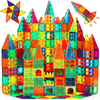 Xinbida Magnetic Tiles Building Blocks Set (110 Pcs)
