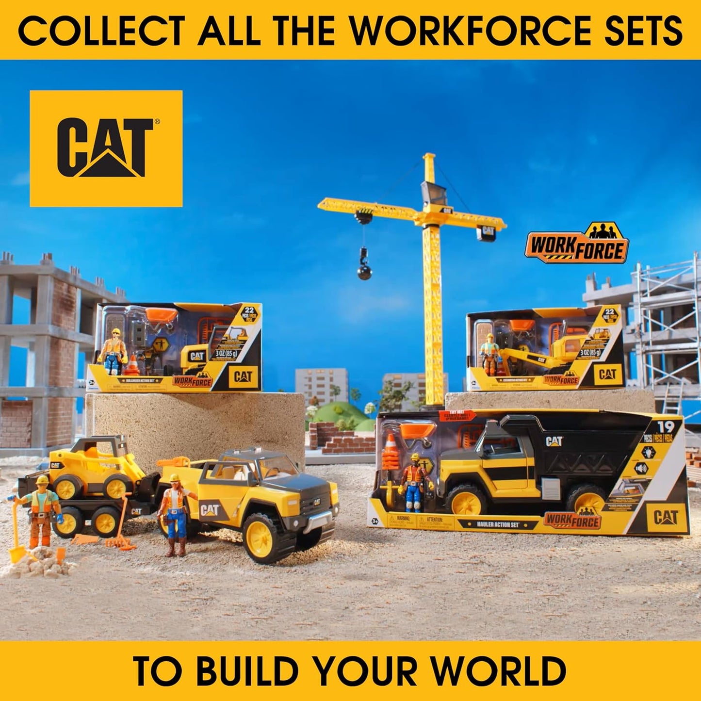 Cat Workforce Hauler Action Set