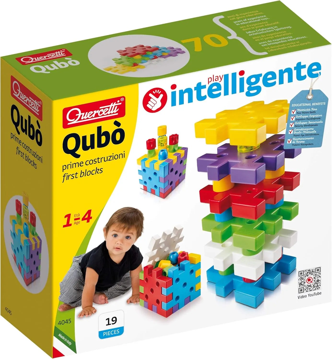Quercetti Qubo First Blocks