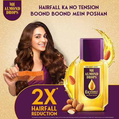 Bajaj Almond Drop Hair Oil Regular (50ml)