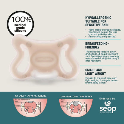 Suavinex Zero Zero Physio Soother (0-6Months)