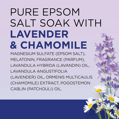 Dr. Teal's Melatonin Epsom Soak (1.36kg)