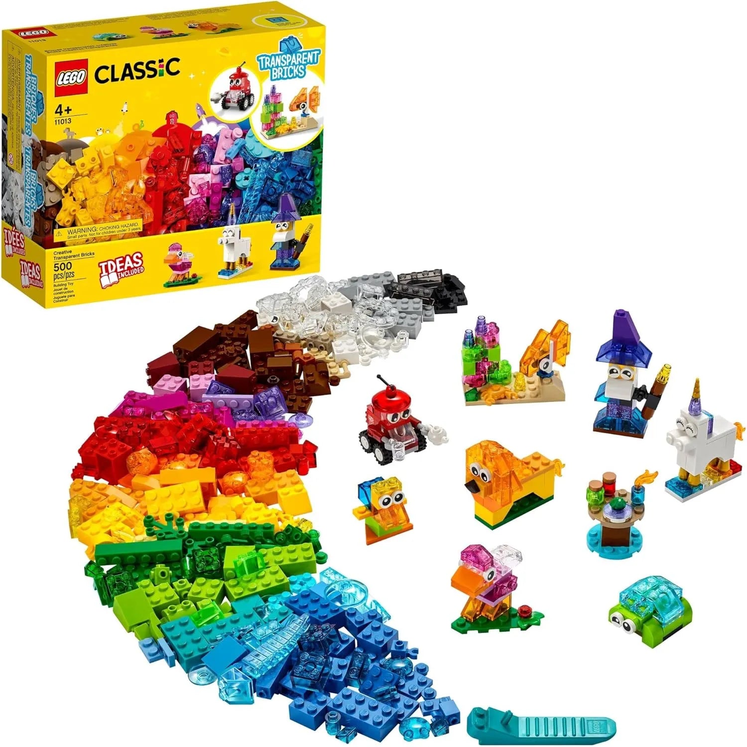 LEGO Creative Transparent Bricks