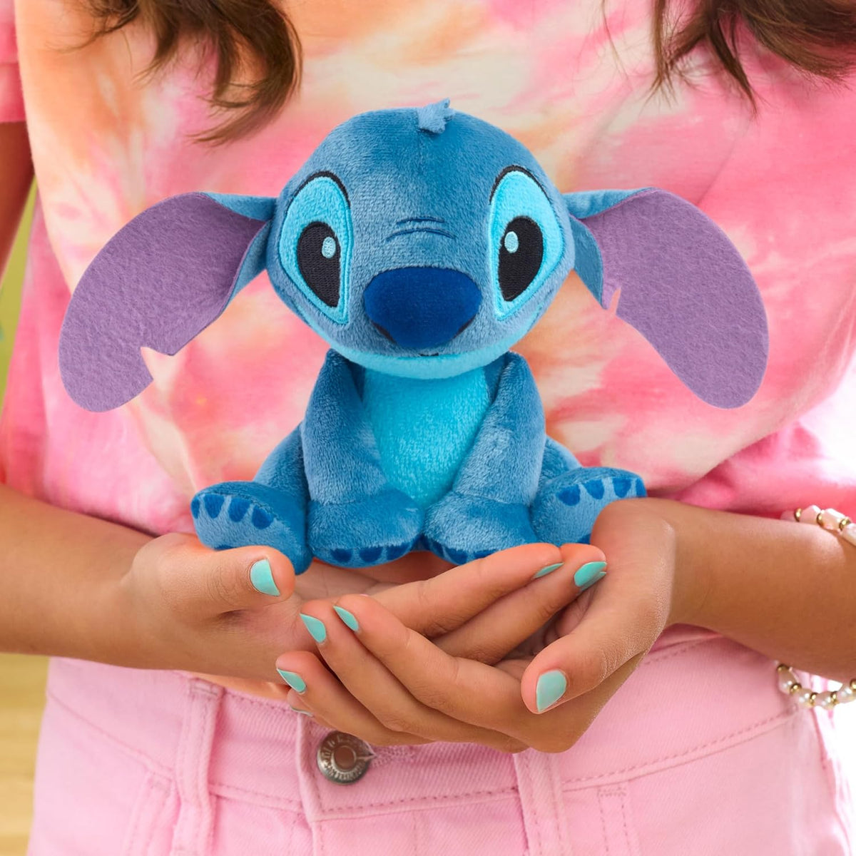 Disney Stitch - 7.5-Inch Small Stitch Stuffed Animal Plush Toy