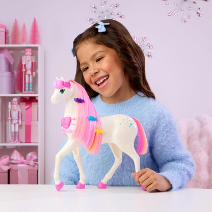 Barbie in the Nutcracker Land of Sweets Horse & Sled