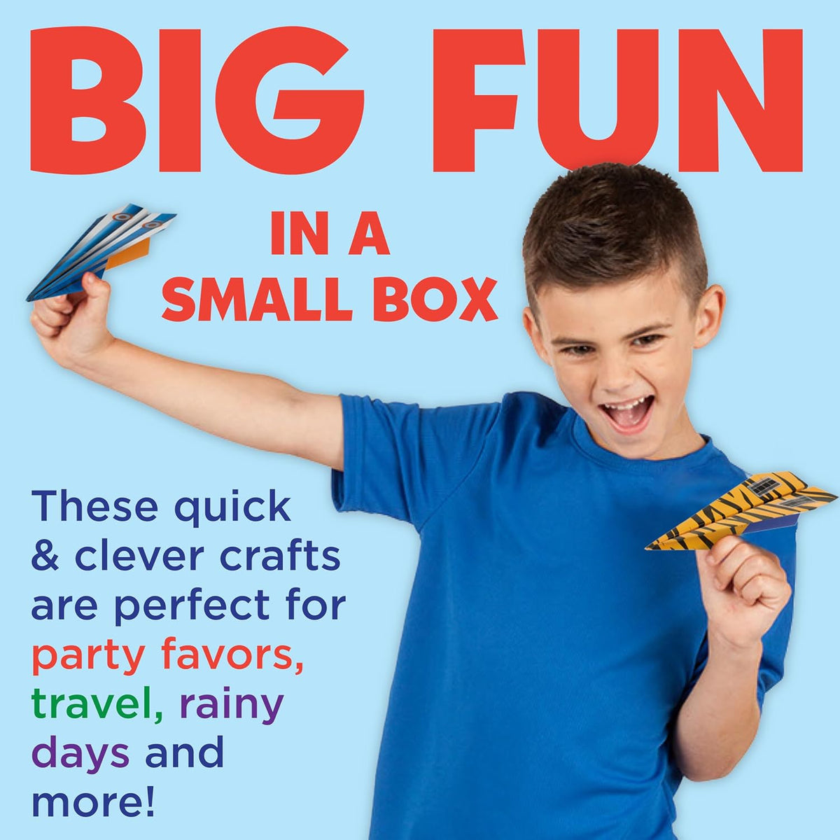 Creativity for Kids Paper Airplane Squadron Mini Kit