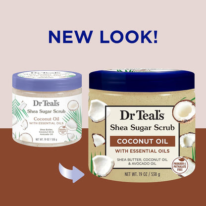 Dr. Teal's Coconut Oil Sugar Scrub (538gm)