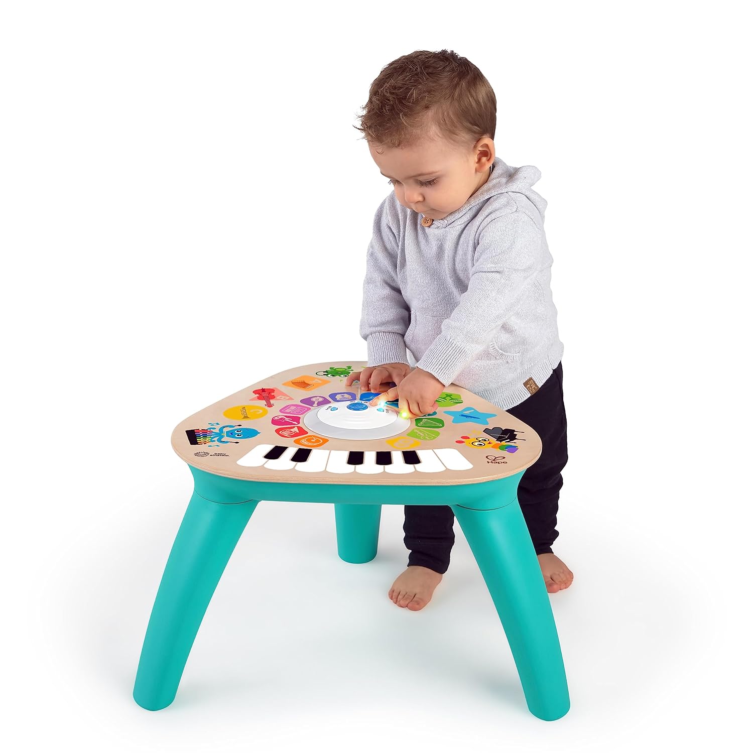 Baby Einstein Clever Composer Tune Table Magic Touch Electronic Wooden Activity Toddler Toy