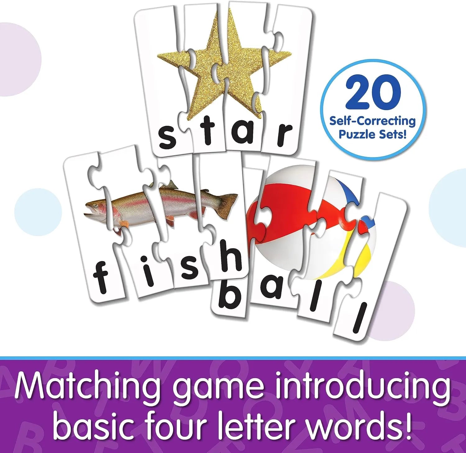 The Learning Journey Match It! Letter Words