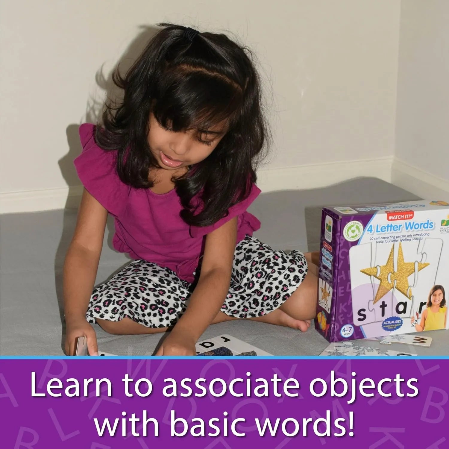 The Learning Journey Match It! Letter Words