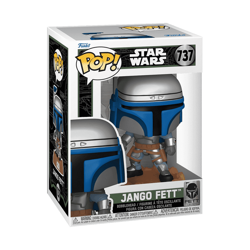 Funko Pop! - Star Wars Jango Fett Vinyl Bobblehead Figure - 12.4 cm