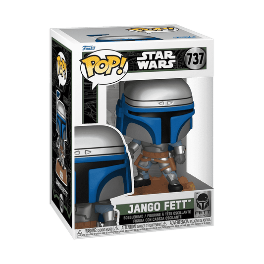 Funko Pop! - Star Wars Jango Fett Vinyl Bobblehead Figure - 12.4 cm