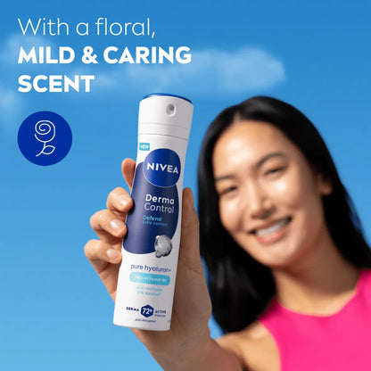 بخاخ مزيل للعرق للنساء من نيفيا بتحكّم بالبشرة للحماية (150ml)
