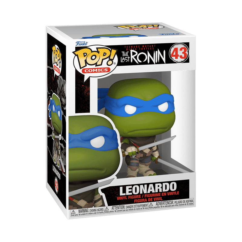 Funko Pop! - Teenage Mutant Ninja Turtles The Last Ronin Leonardo Vinyl Figure - 9.3 cm