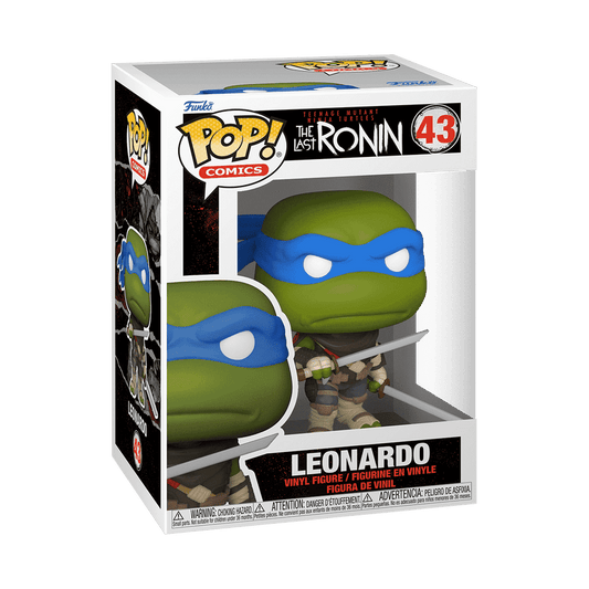 Funko Pop! - Teenage Mutant Ninja Turtles The Last Ronin Leonardo Vinyl Figure - 9.3 cm