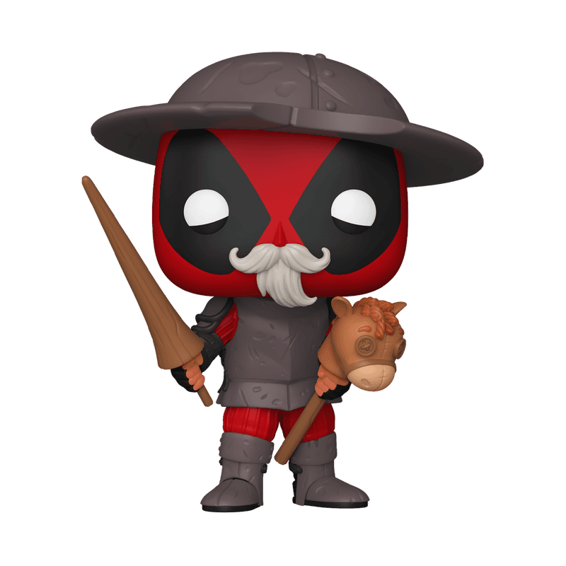 Funko Pop! Plus - Marvel Deadpool as Don Quixote Vinyl Bobblehead Figure - 10.2 cm