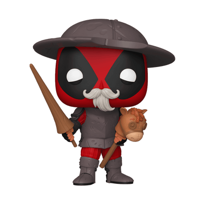 Funko Pop! Plus - Marvel Deadpool as Don Quixote Vinyl Bobblehead Figure - 10.2 cm