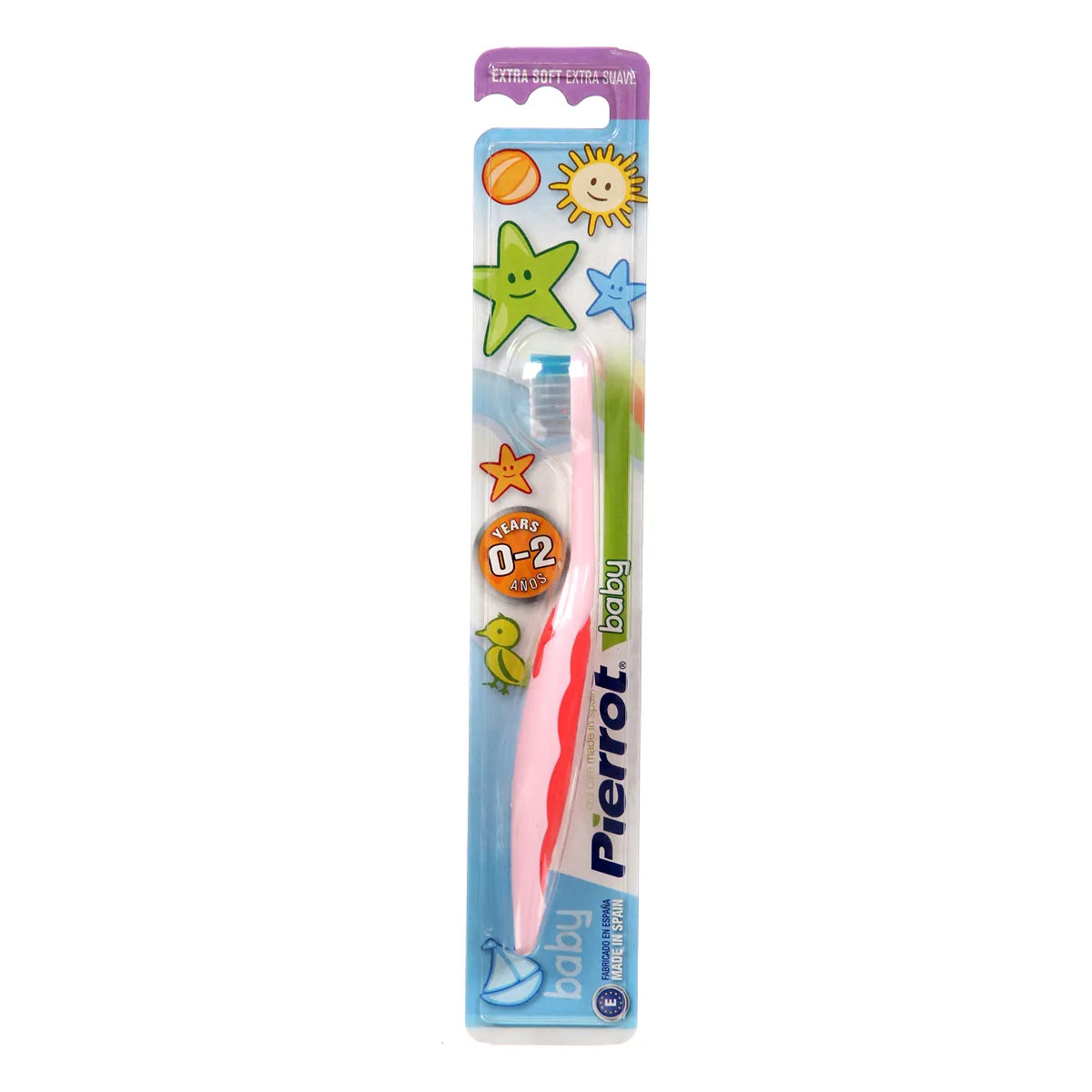 Pierrot Baby Toothbrush Soft (0-2 Years Old)