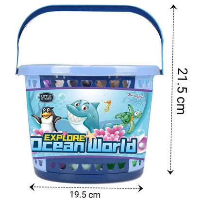 Little Story Ocean World Bucket Set – 21Pcs
