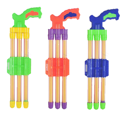 Power Joy Water Shooter Foam 3guns 40cm Cdu24 Woc