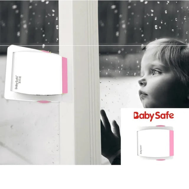 Baby Safe Multipurpose Window Stopper 4-Piece Set – Pink