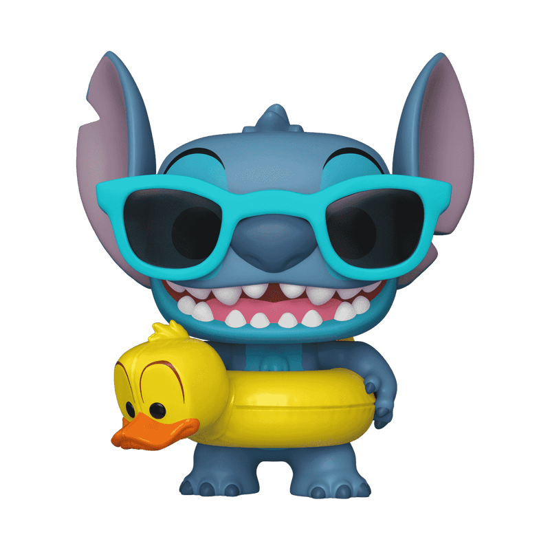 Funko Pop! - Disney Lilo & Stitch Stitch with Tube Vinyl Figure - 9.8 cm