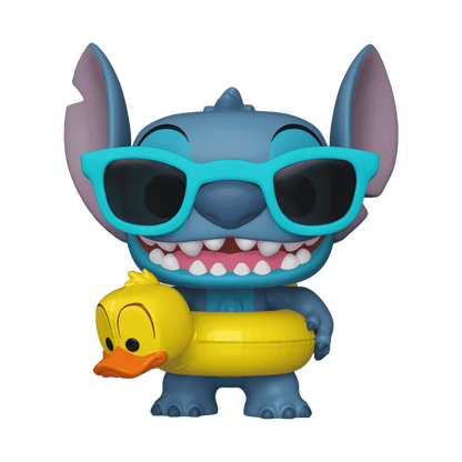 Funko Pop! - Disney Lilo & Stitch Stitch with Tube Vinyl Figure - 9.8 cm