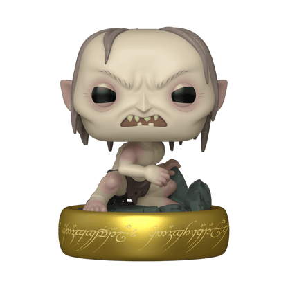 Funko Pop! Plus - The Lord of the Rings Gollum Glow-in-the-Dark Vinyl Figure - 9.4 cm